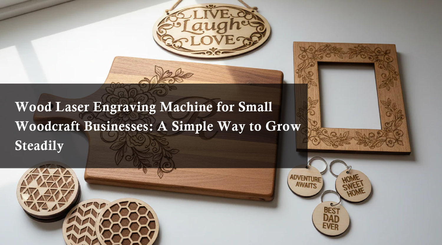 Wood Laser Engraving Machine for Small Woodcraft Businesses: A Simple Way to Grow Steadily