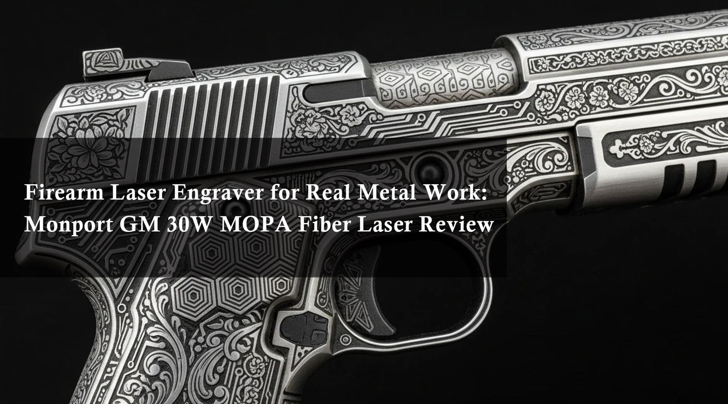 Firearm Laser Engraver for Real Metal Work: Monport GM 30W MOPA Fiber Laser Review