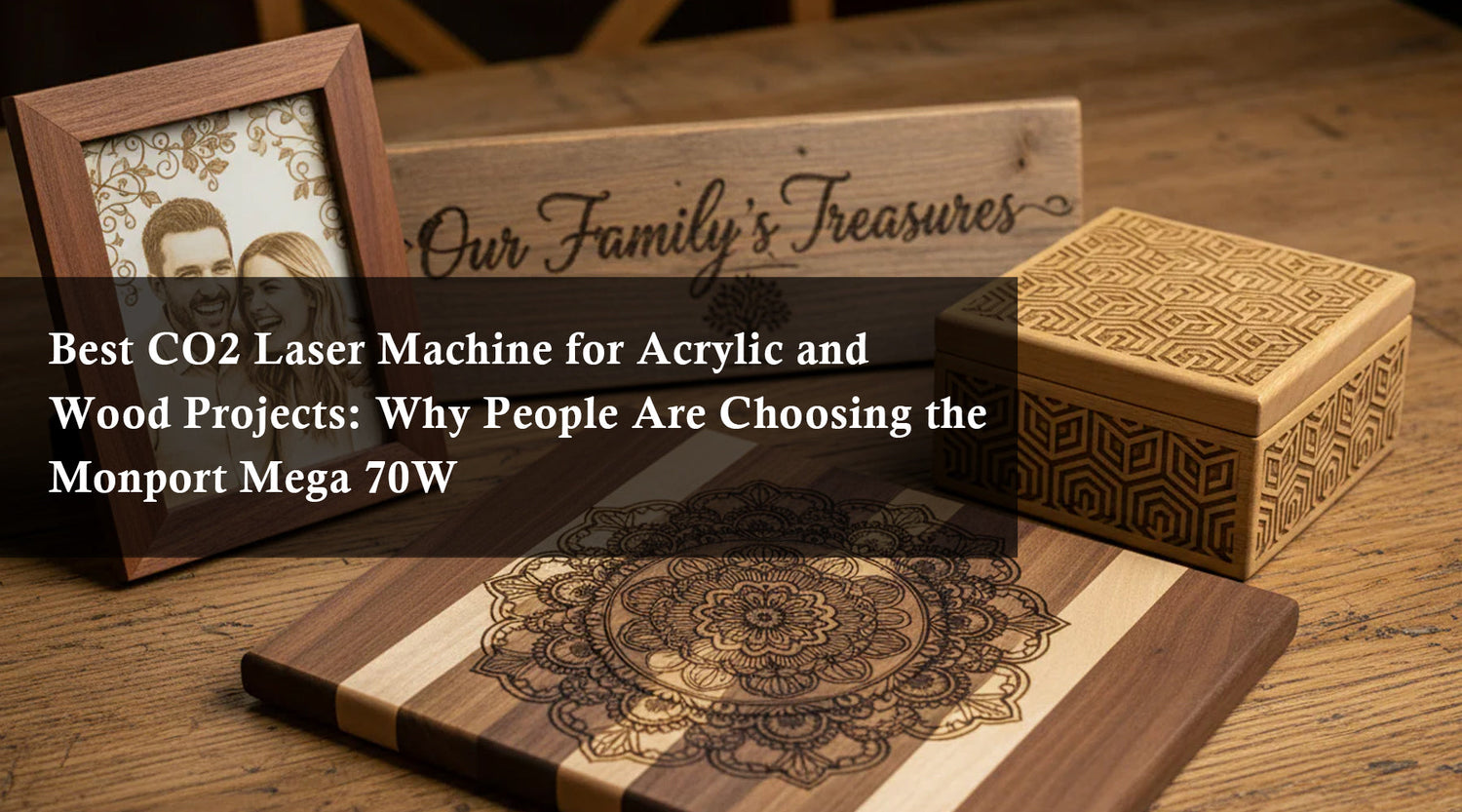 Best CO2 Laser Machine for Acrylic and Wood Projects: Why People Are Choosing the Monport Mega 70W