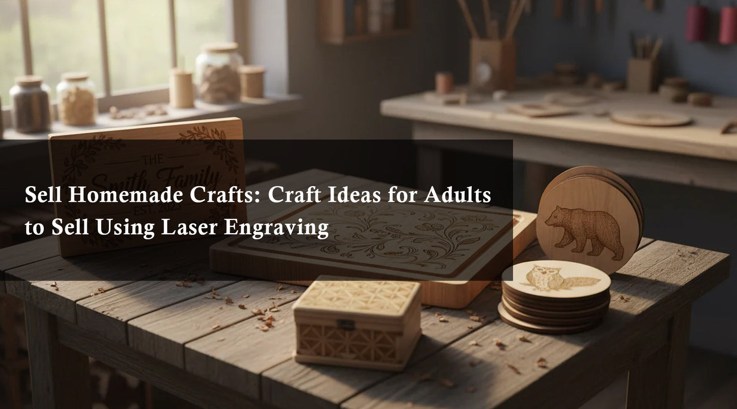 Sell Homemade Crafts: Craft Ideas for Adults to Sell Using Laser Engraving