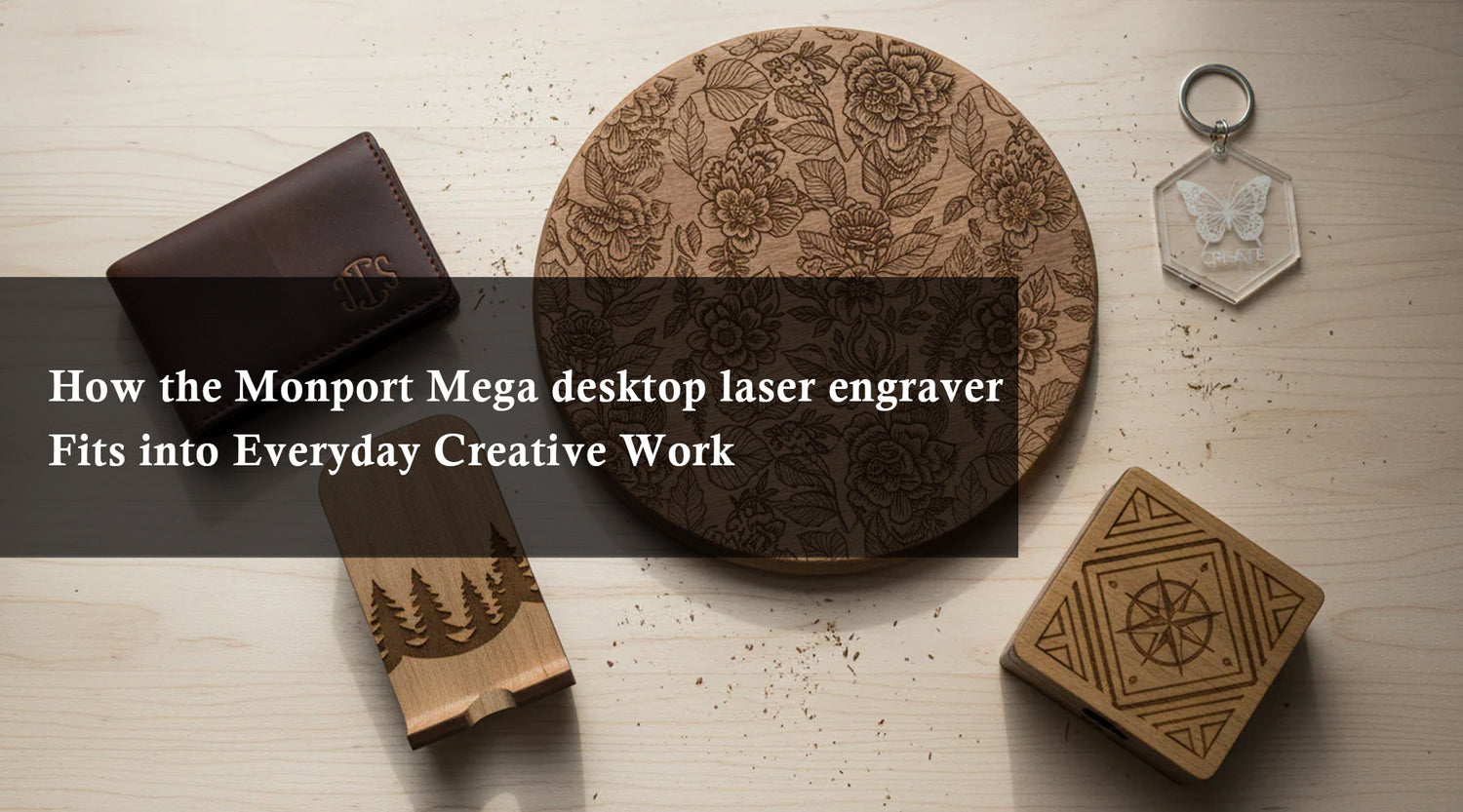 How the Monport Mega desktop laser engraver Fits into Everyday Creative Work