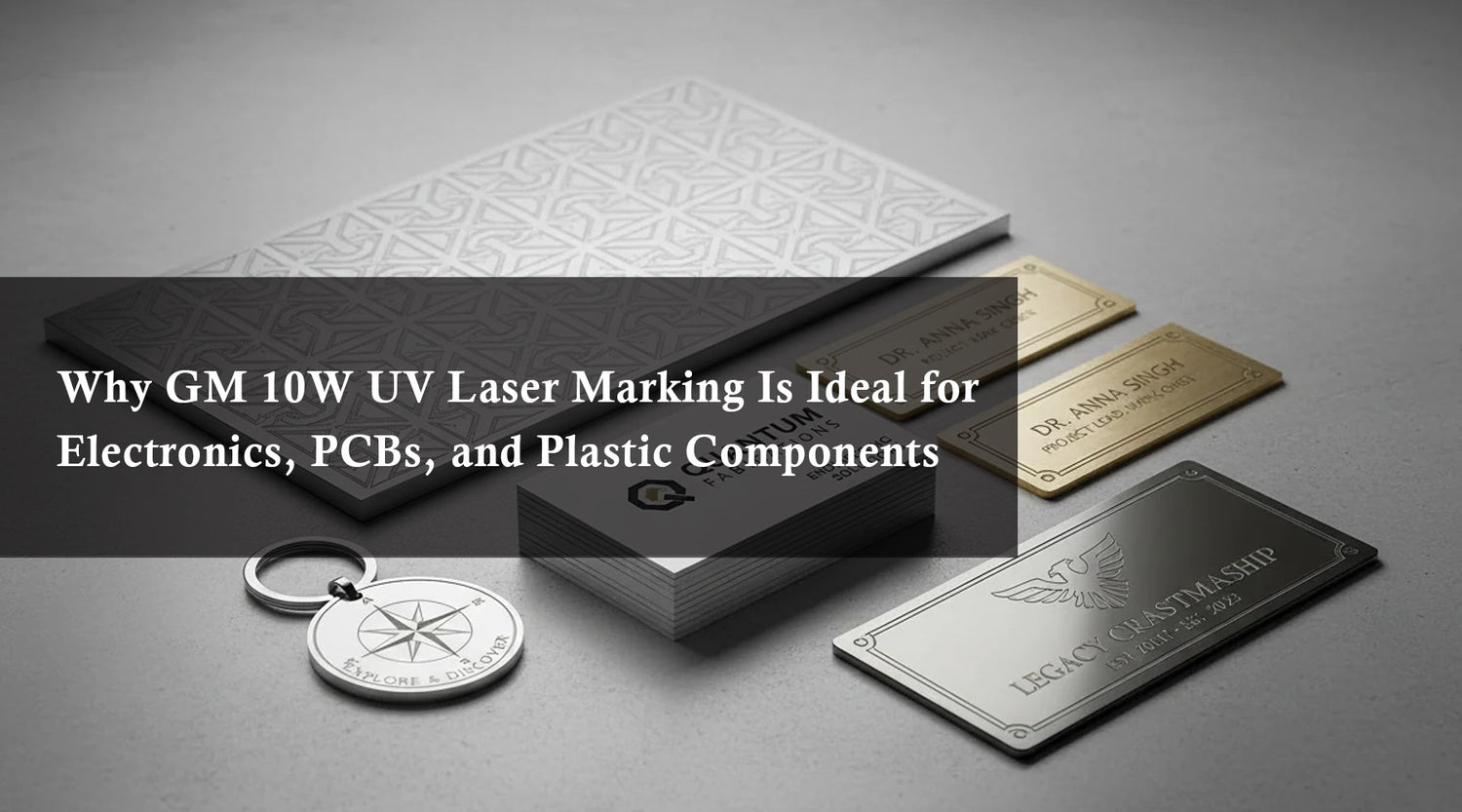 Why GM 10W UV Laser Marking Is Ideal for Electronics, PCBs, and Plastic Components