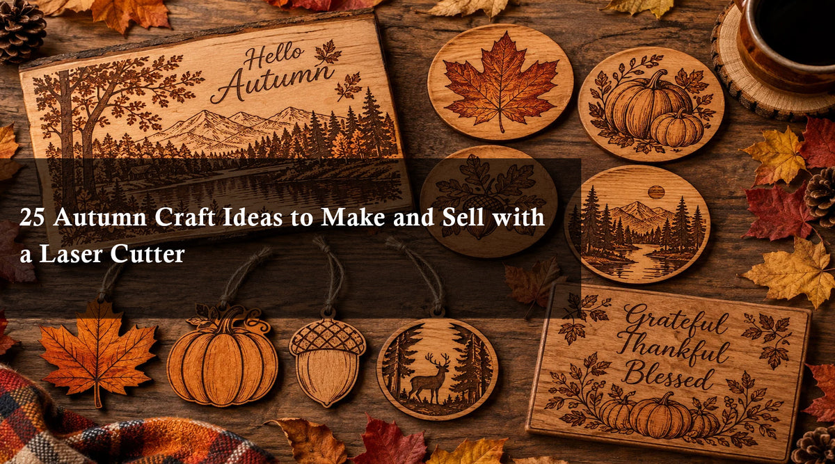 25 Autumn Craft Ideas to Make and Sell with a Laser Cutter