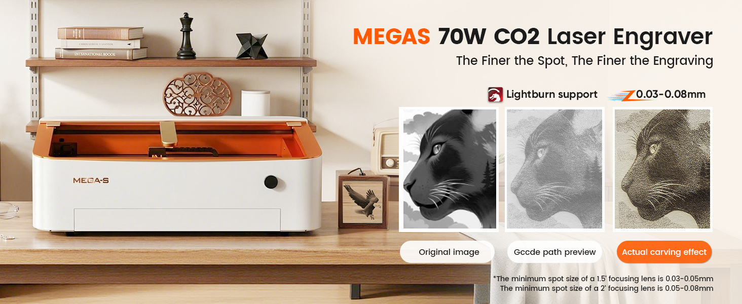 MEGA Impact, Mega S Success: Leading the Future with 70W Laser Power and Superior Cutting