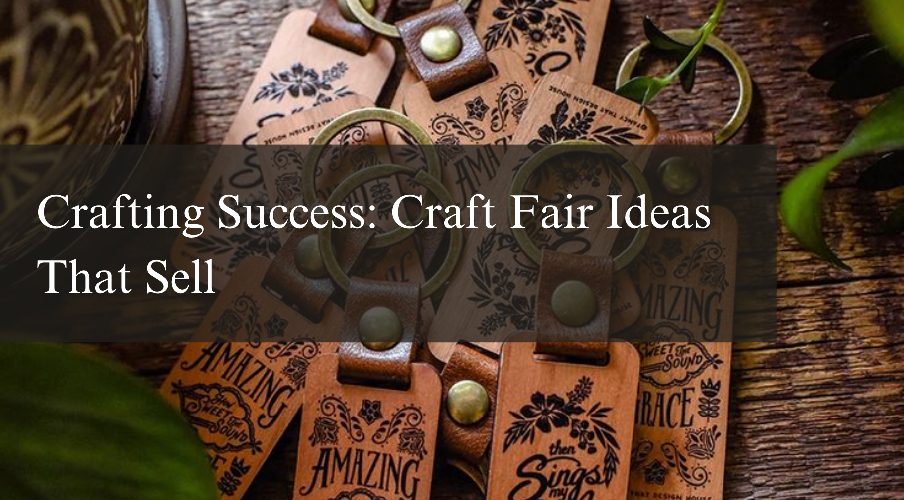 Crafting Success: Craft Fair Ideas That Sell – Monportlaser