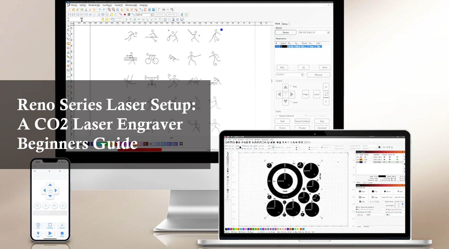 Reno Series Laser Setup: A CO2 Laser Engraver Beginners Guide