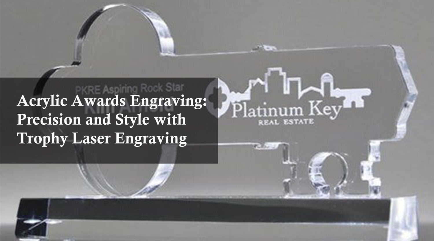Acrylic Awards Engraving: Precision and Style with Trophy Laser Engraving