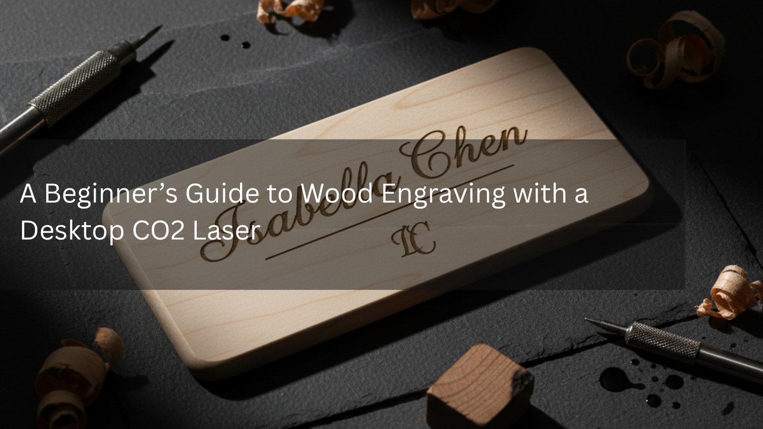 A Beginner’s Guide to Wood Engraving with a Desktop CO2 Laser