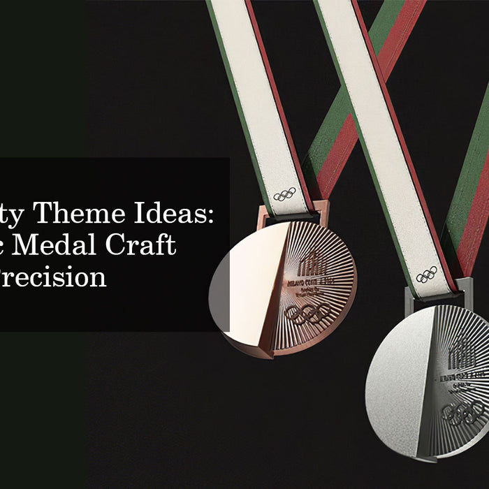 Olympic Party Theme Ideas: DIY Olympic Medal Craft with Laser Precision