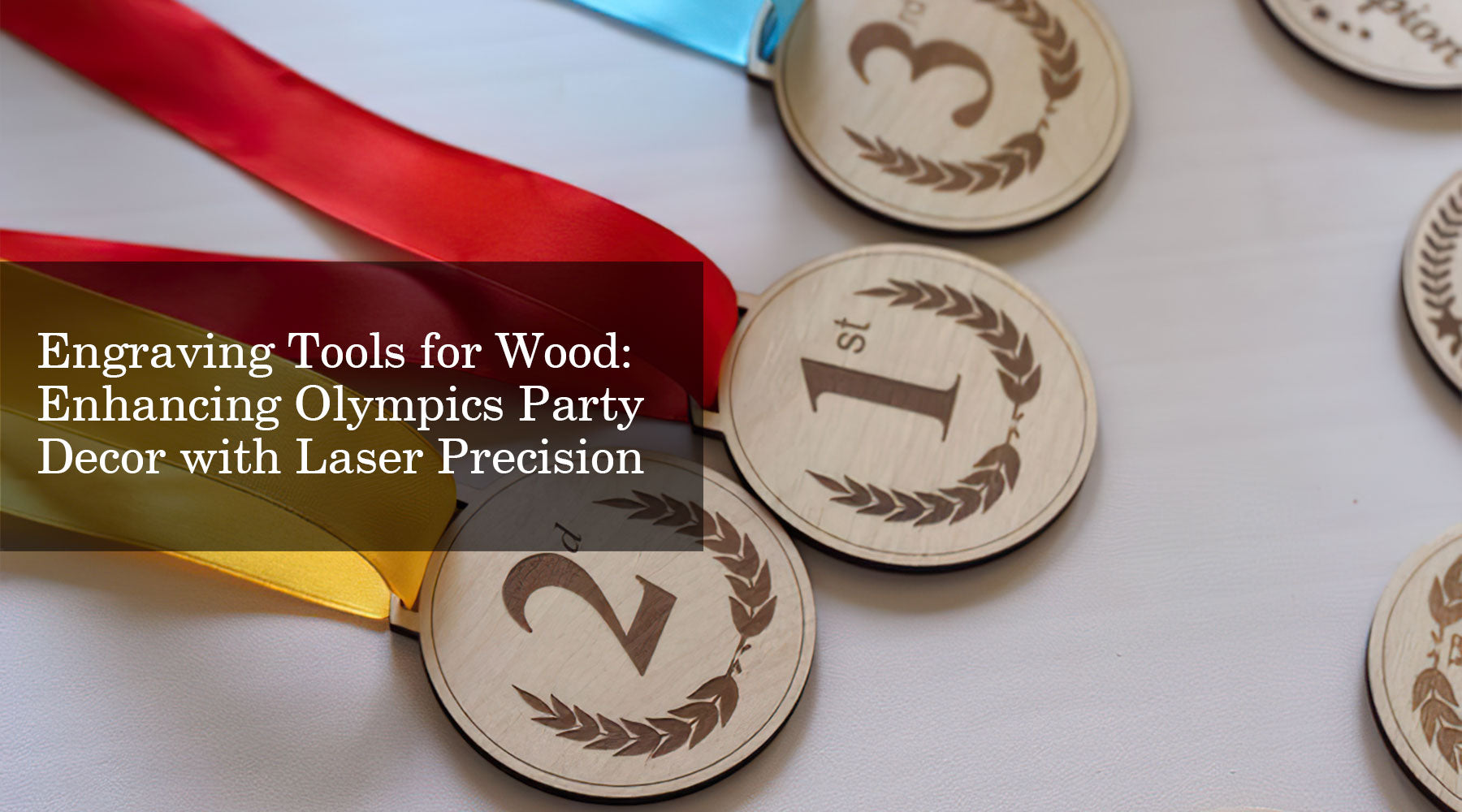 Engraving Tools for Wood: Enhancing Olympics Party Decor with Laser Precision