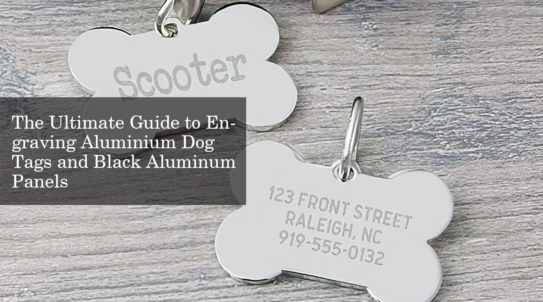 The Ultimate Guide to Engraving Aluminium Dog Tags and Black Aluminum Panels