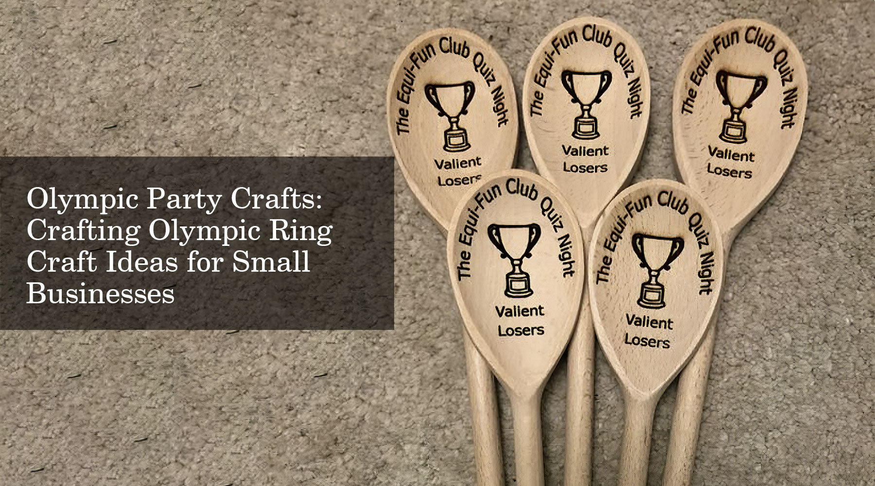 Olympic Party Crafts: Crafting Olympic Ring Craft Ideas for Small Businesses