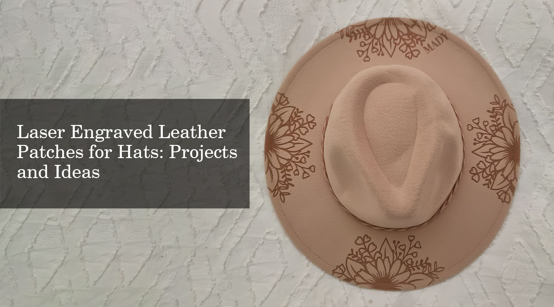 Laser Engraved Leather Patches for Hats: Projects and Ideas