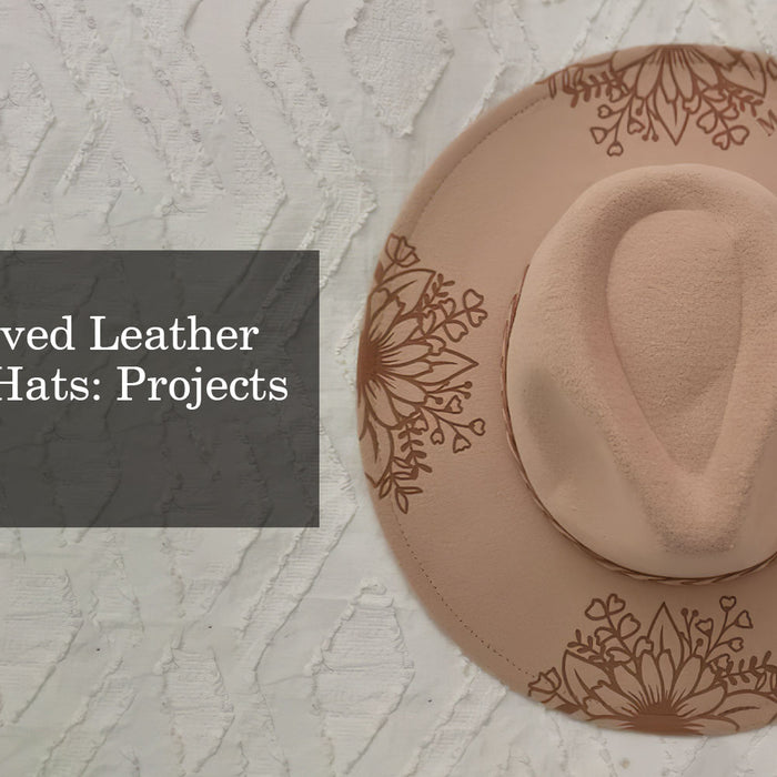 Laser Engraved Leather Patches for Hats: Projects and Ideas