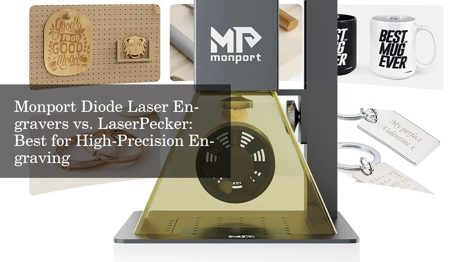 Monport Diode Laser Engravers vs. LaserPecker: Best for High-Precision Engraving