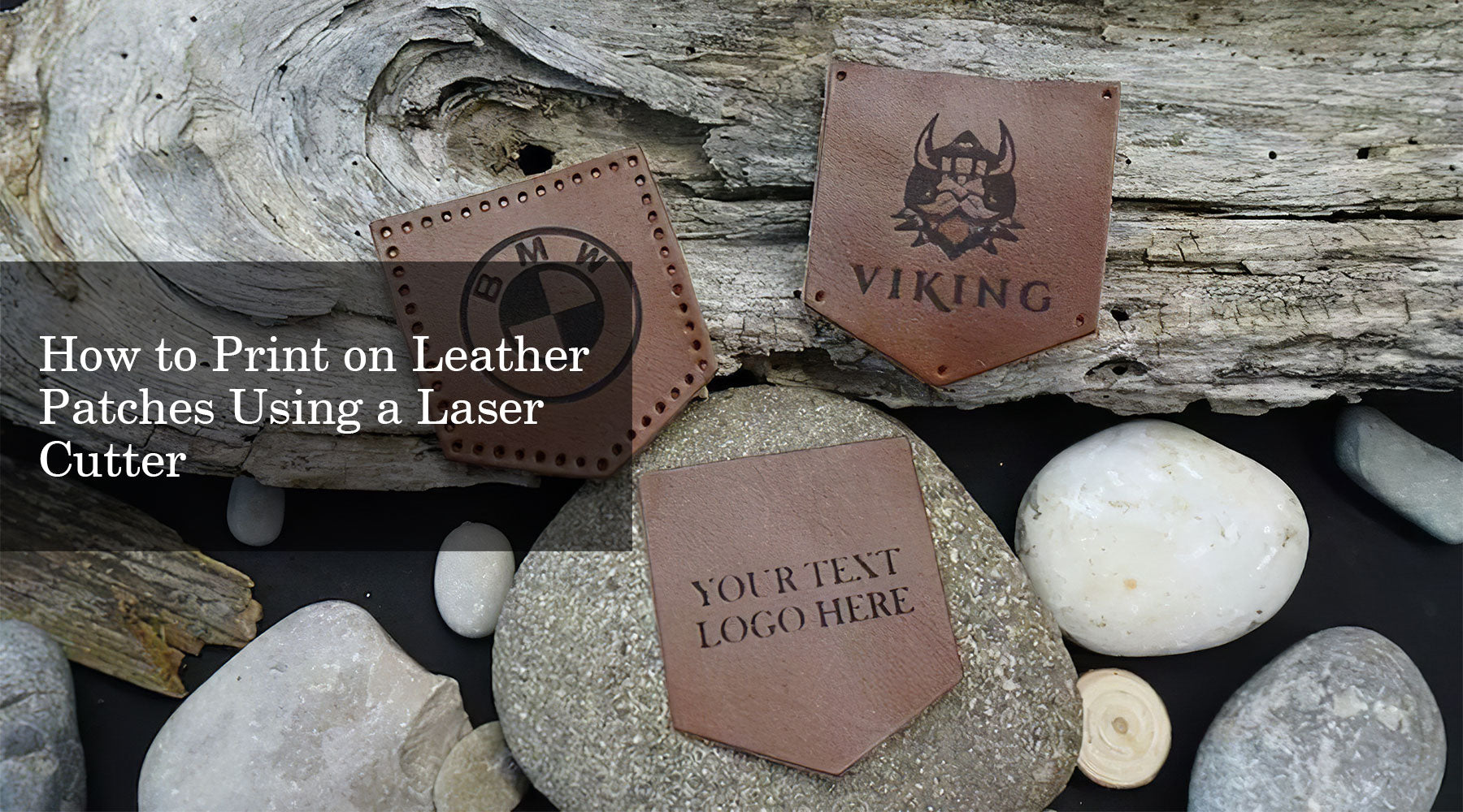 How to Print on Leather Patches Using a Laser Cutter