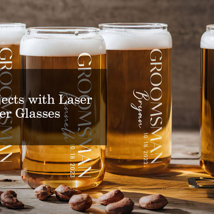 Creative Projects with Laser Engraved Beer Glasses