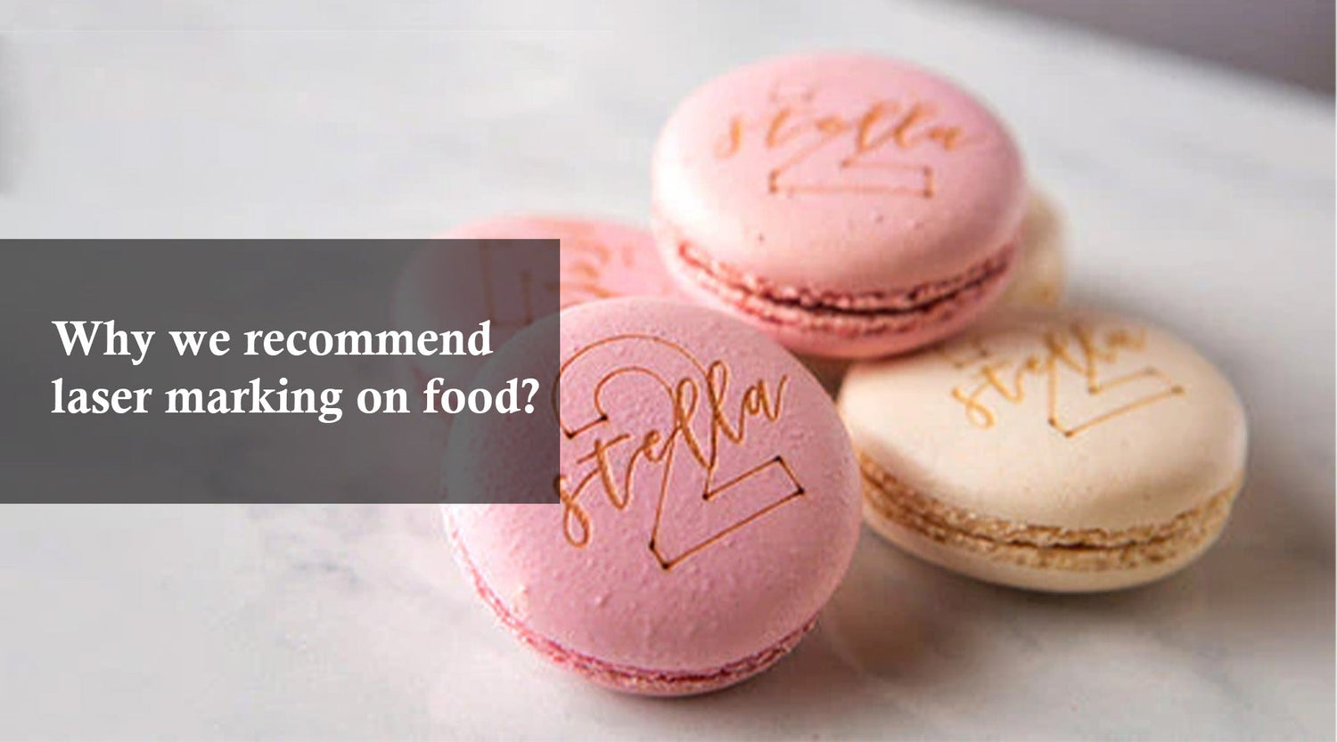 Why we recommend laser marking on food?