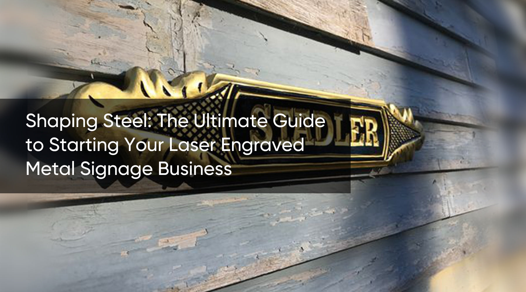 How to Turn Your Laser Engraved Metal Sign Crafts Into Business