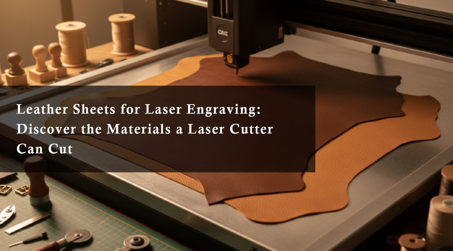 Leather Sheets for Laser Engraving: Discover the Materials a Laser Cutter Can Cut