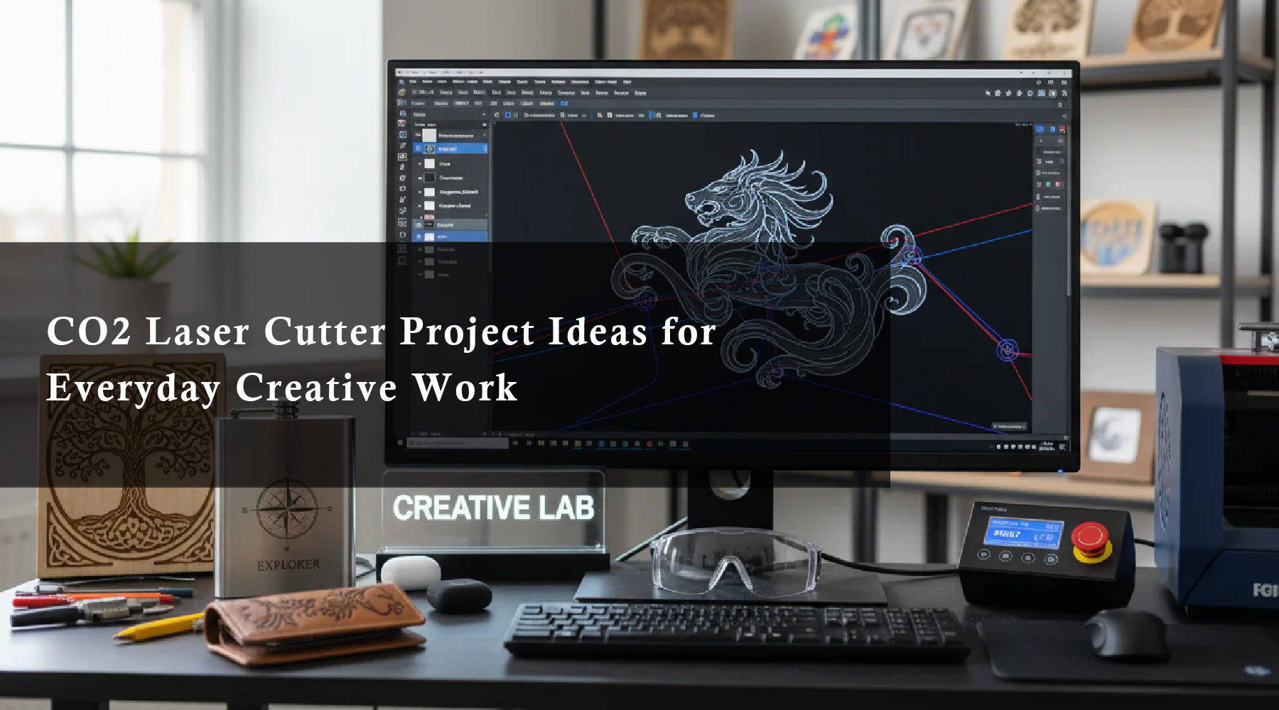 CO2 Laser Cutter Project Ideas for Everyday Creative Work – Monportlaser