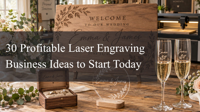 30 Profitable Laser Engraving Business Ideas to Start Today