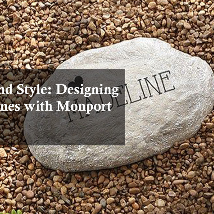 Precision and Style: Designing Garden Stones with Monport Mega