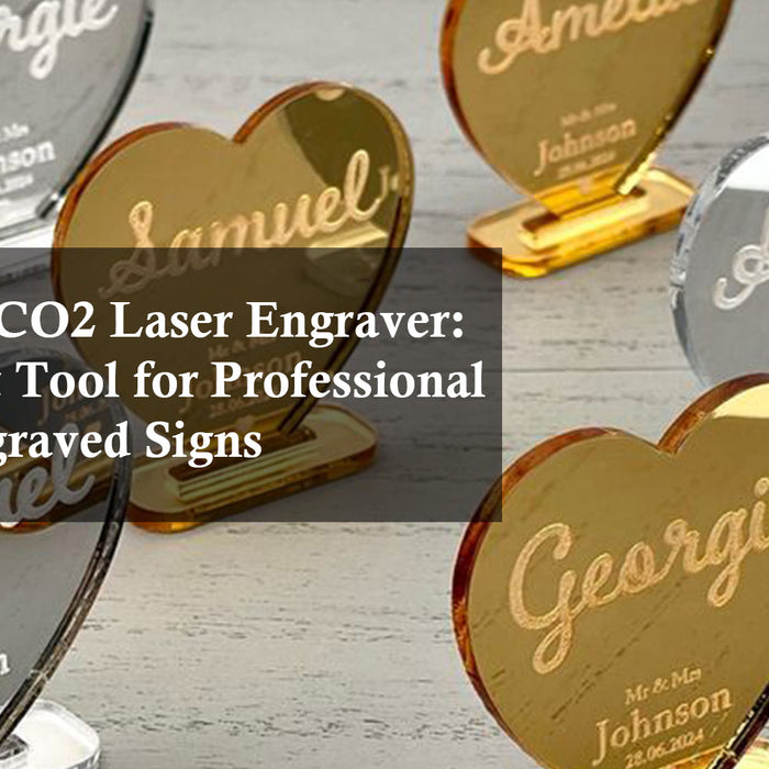 Mega Best CO2 Laser Engraver: The Perfect Tool for Professional Acrylic Engraved Signs