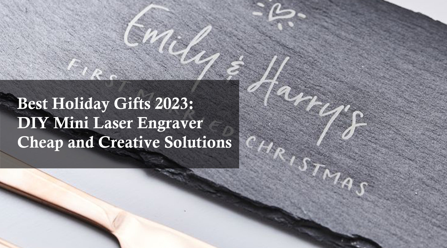 Best Holiday Gifts 2023: DIY Mini Laser Engraver Cheap and Creative Solutions