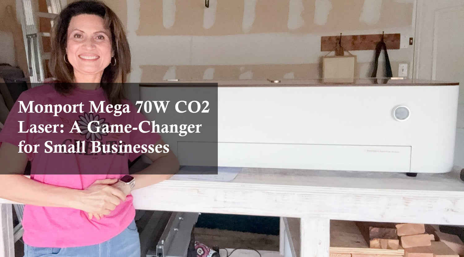 Monport Mega 70W CO2 Laser: A Game-Changer for Small Businesses