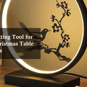 Acrylic Cutting Tool for Elegant Christmas Table Decorations