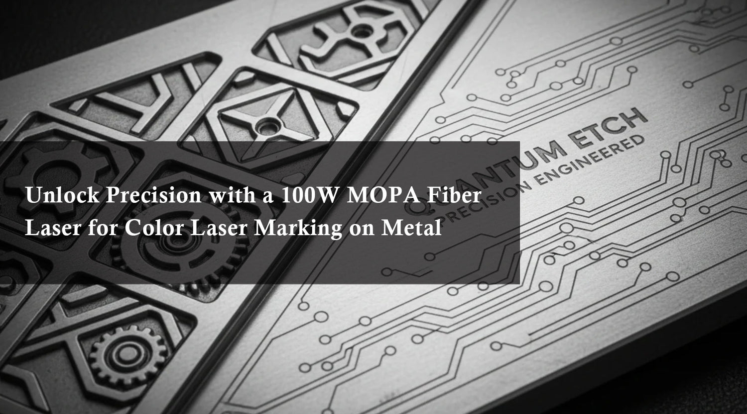 Unlock Precision with a 100W MOPA Fiber Laser for Color Laser Marking on Metal