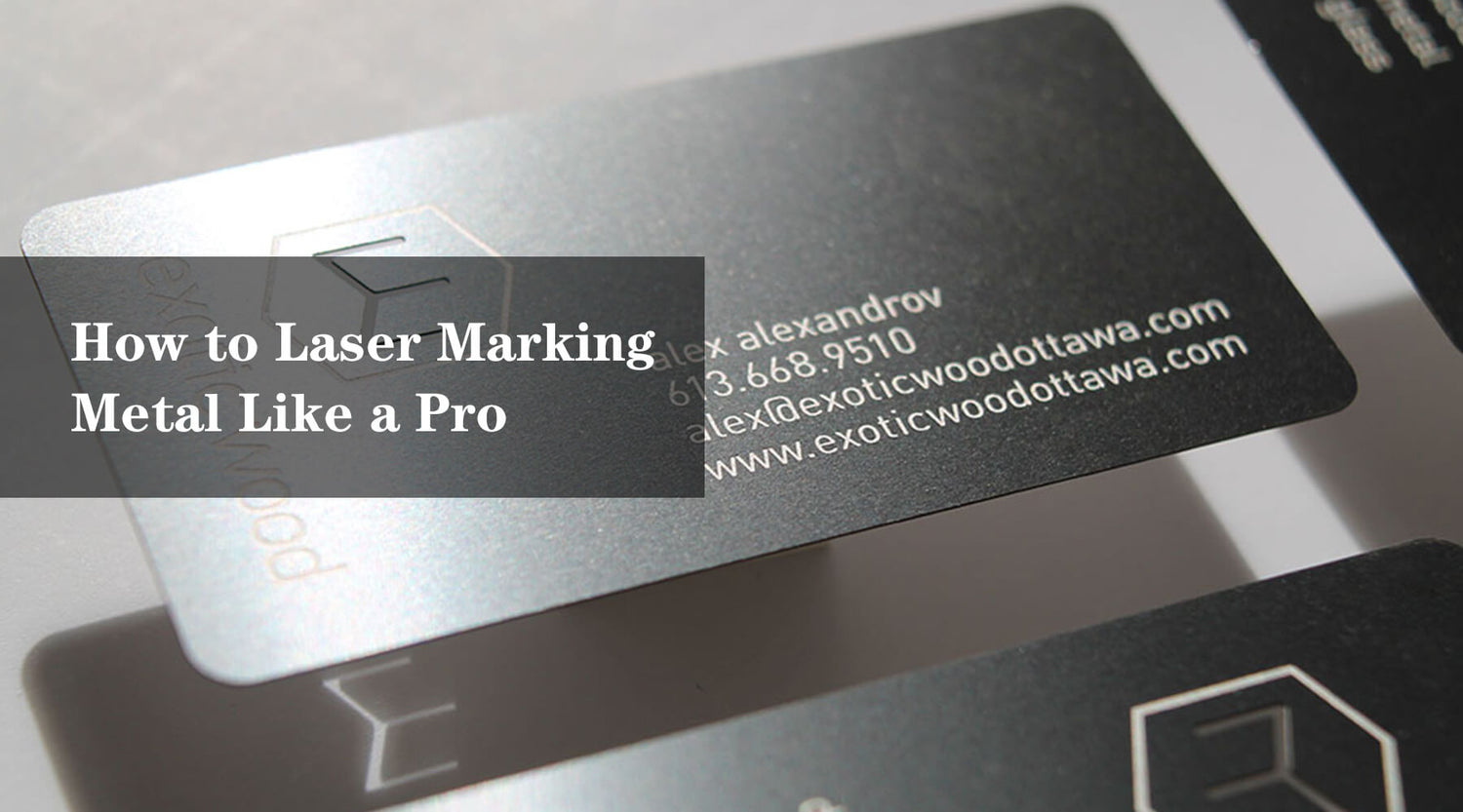 How to Laser Marking Metal Like a Pro