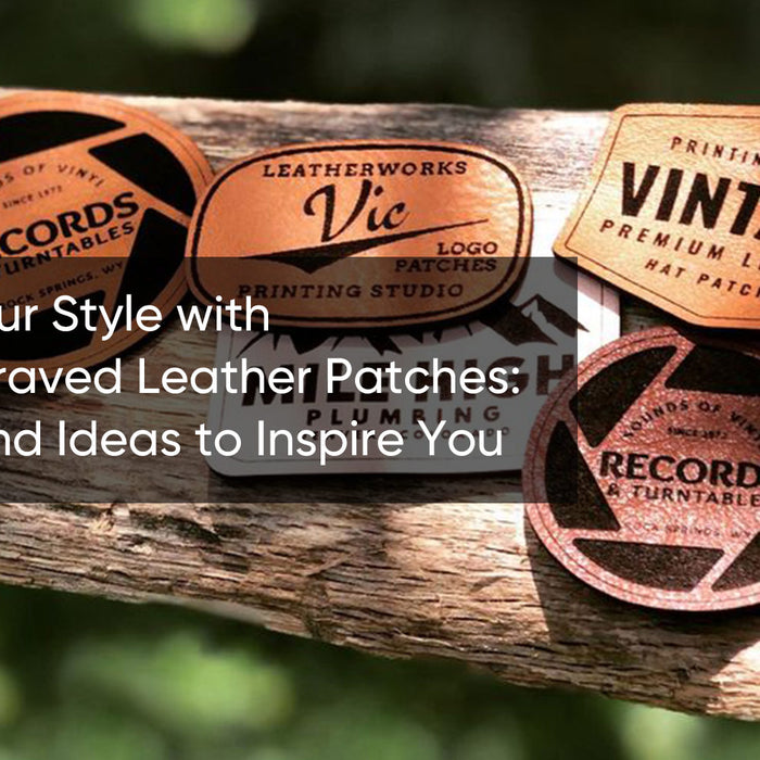 Projects to Elevate your Style: Laser-Engraved Leather Patches