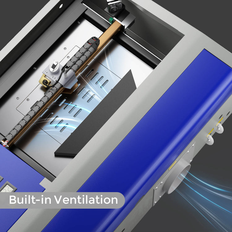 Monport Laser Engraver Enclosure for Split & Integrated Fiber