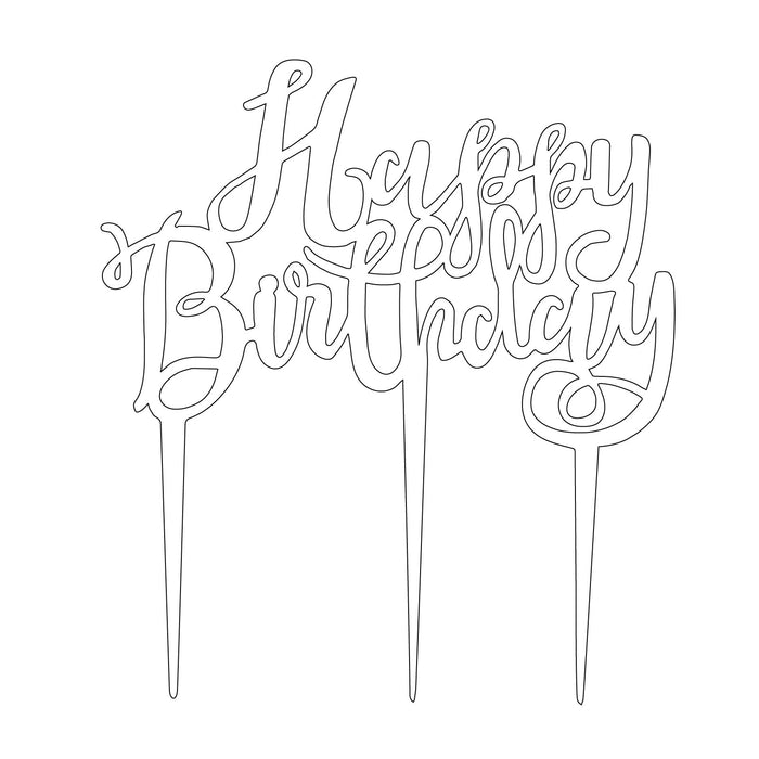 Happy Birthday Sign-File