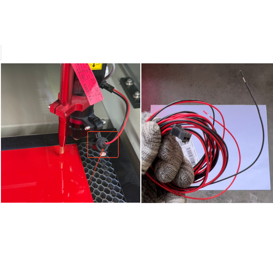 Monport Aftersales Parts | Red indicator light & wiring to the motherboard