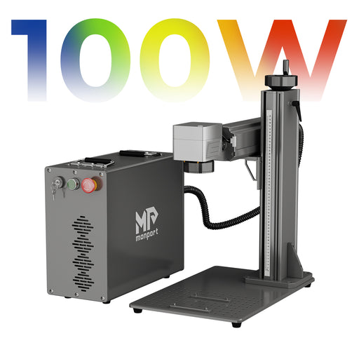 Monport GPro 100W Split MOPA Fiber Laser Engraver & Marking Machine With Manual Focus