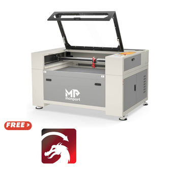 Monport 100W CO2 Laser Engraver & Cutter (40" x 24") with FDA Approved