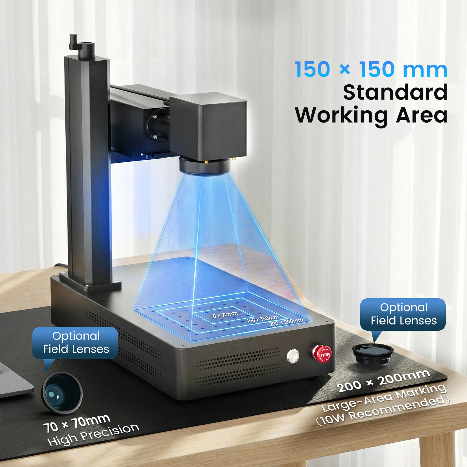 Monport GM 10W  UV Laser Engraver & Marking Machine