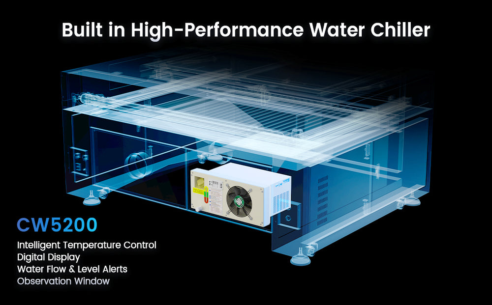 Built-in CW5200 Cooling system