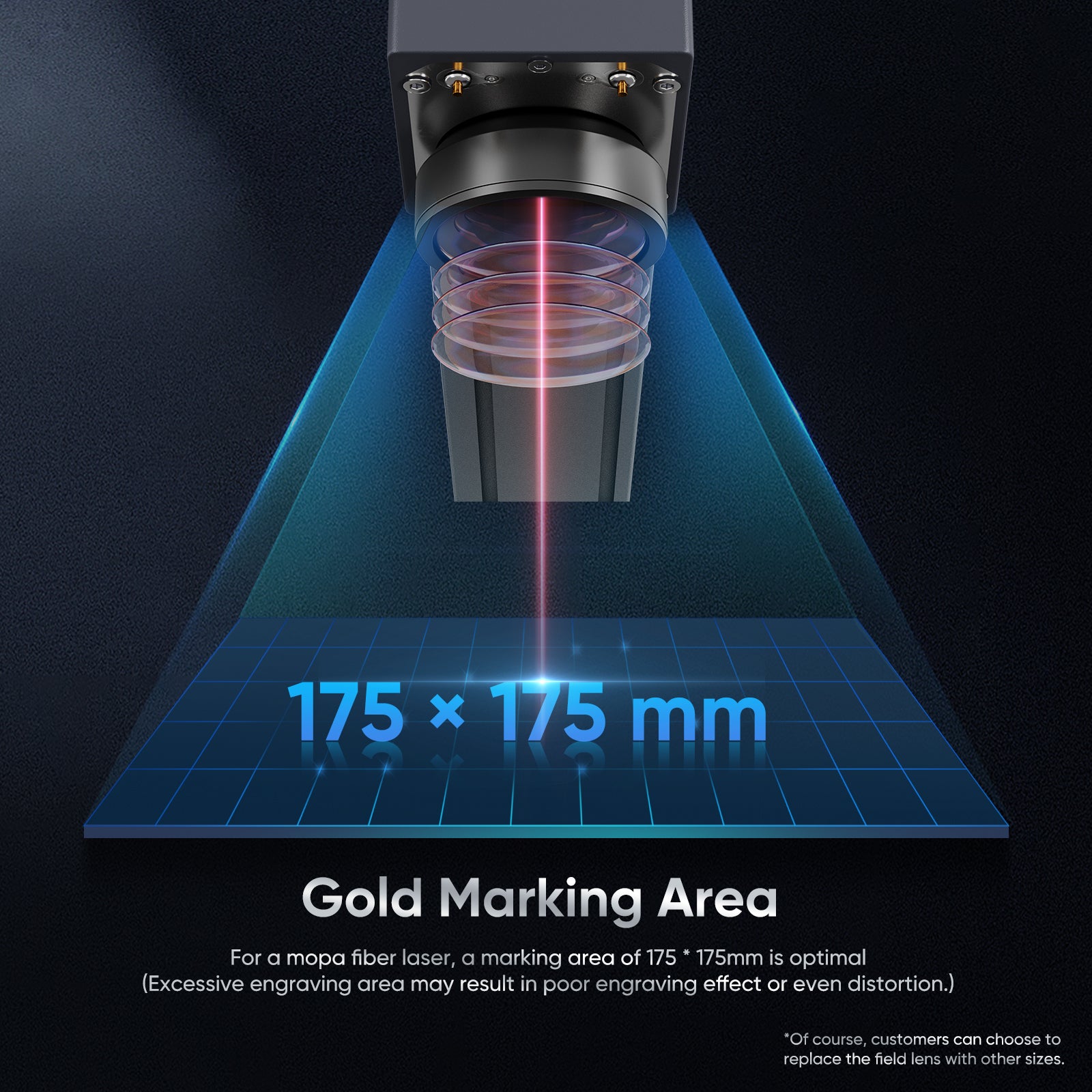 Monport GM 60W Integrated MOPA Fiber Laser Engraver & Marking Machine