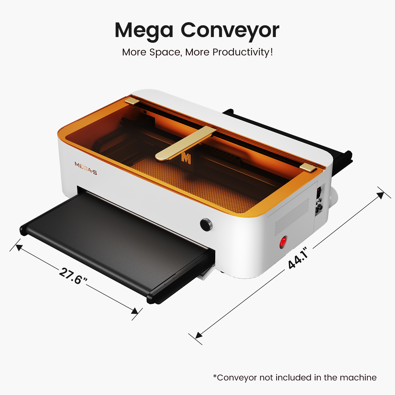 Monport Mega S: 70W Revolutionary Co2 Laser Engraver & Cutter with Intelligent Precision and Automation