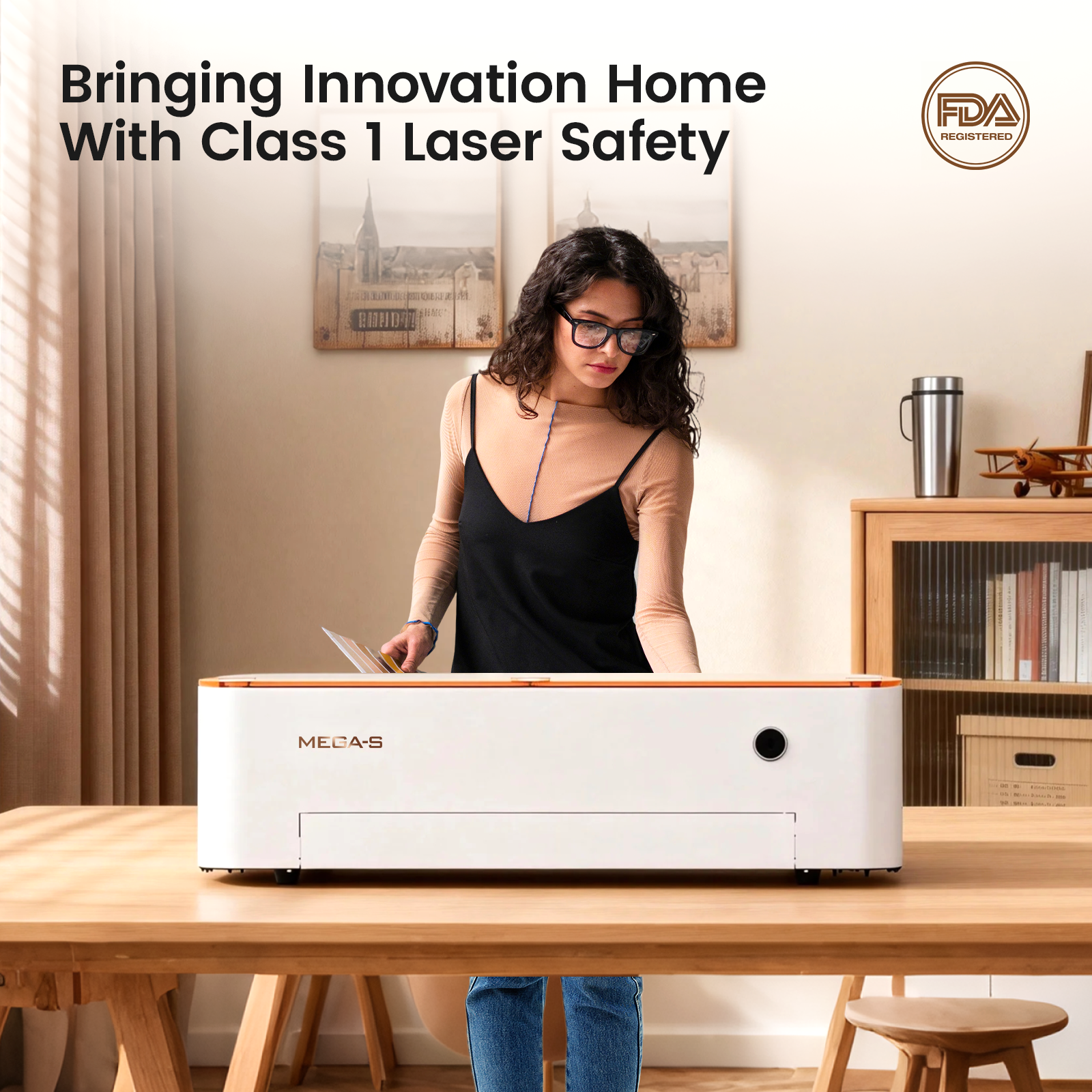 Monport Mega S: 70W Revolutionary Co2 Laser Engraver & Cutter with Intelligent Precision and Automation