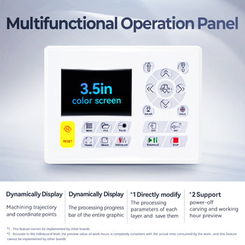 Monport Effi9S Upgraded 90W CO2 Laser Engraver & Cutter with Autofocus