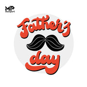 Father's Day Personalized Laser-Engraved Wooden Coaster Set
