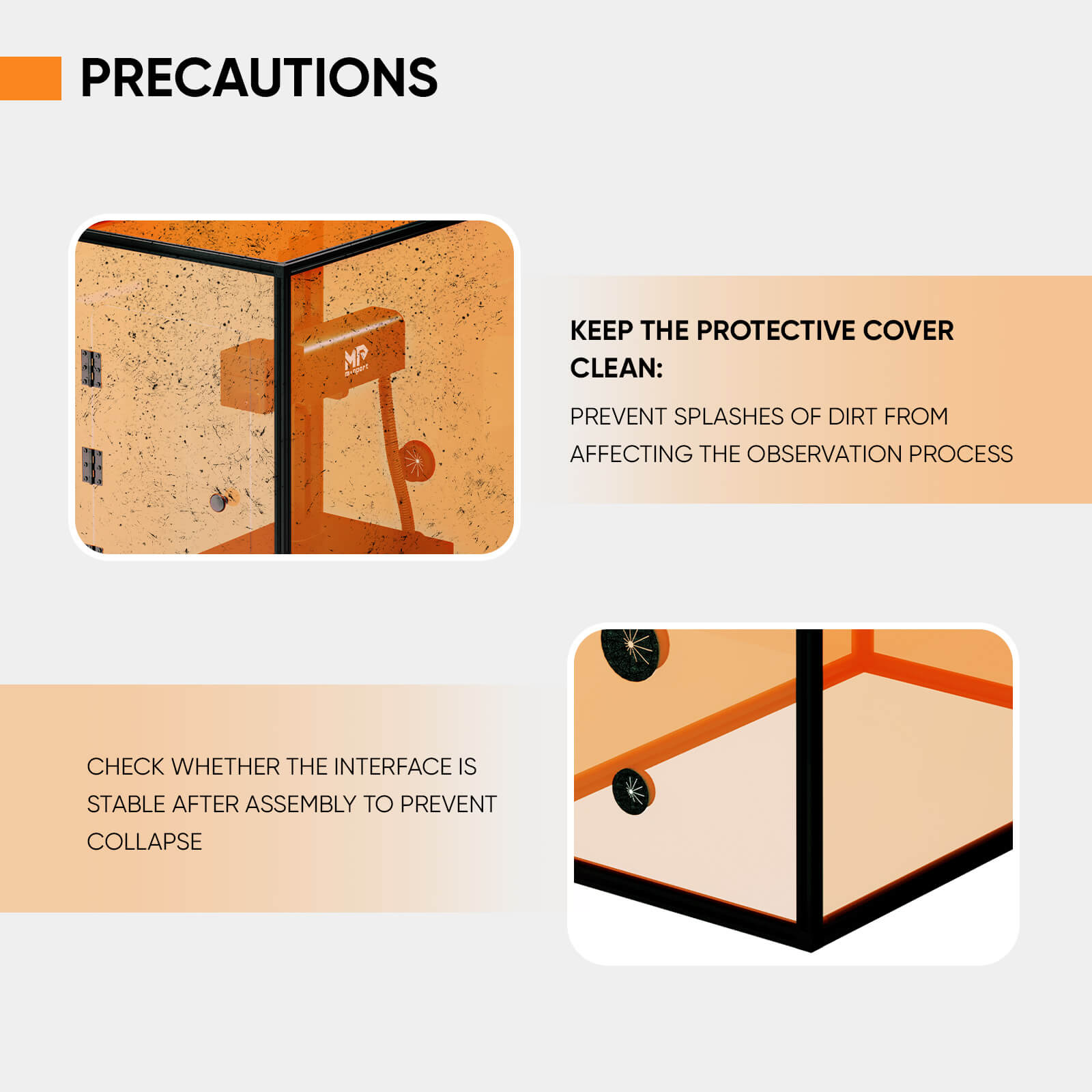 Monport Laser Engraver Enclosure for Integrated Fiber Laser