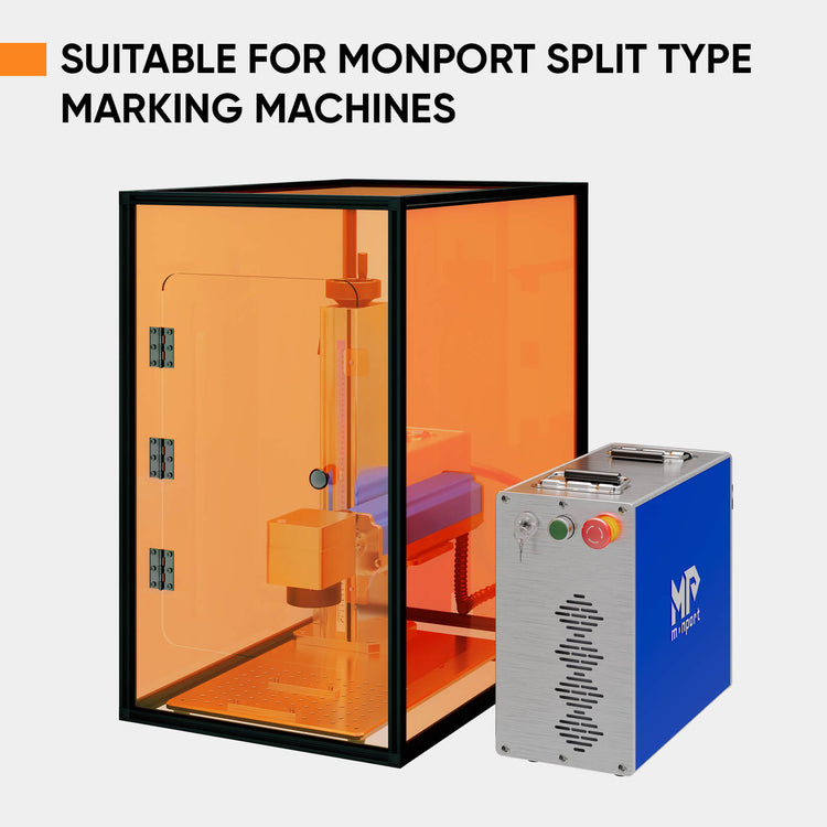 Monport Laser Engraver Enclosure for Split & Integrated Fiber Laser