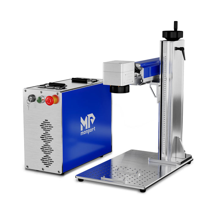 Monport 30W (5.9" x 5.9") Fiber Laser Engraver & Marking Machine with FDA Approval