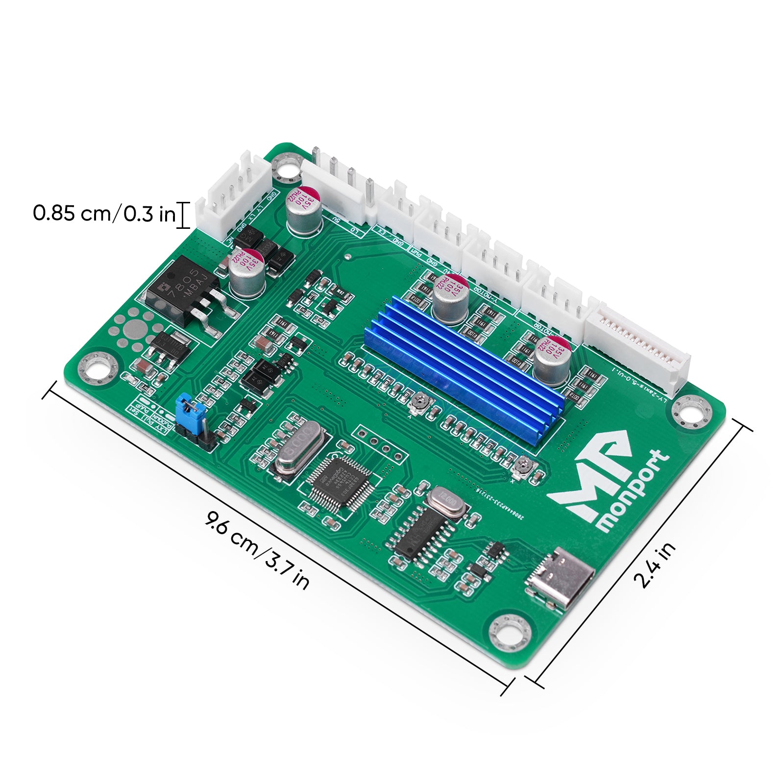 Lightburn Compatible Nano Replacement Board for 40W CO2 Laser Engraver